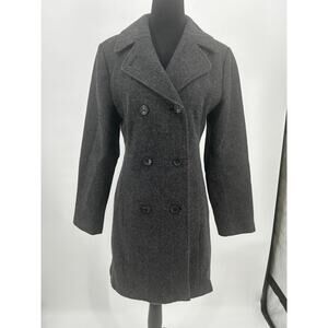 Arizona Jean Company Wool Blend Peacoat Women's Small